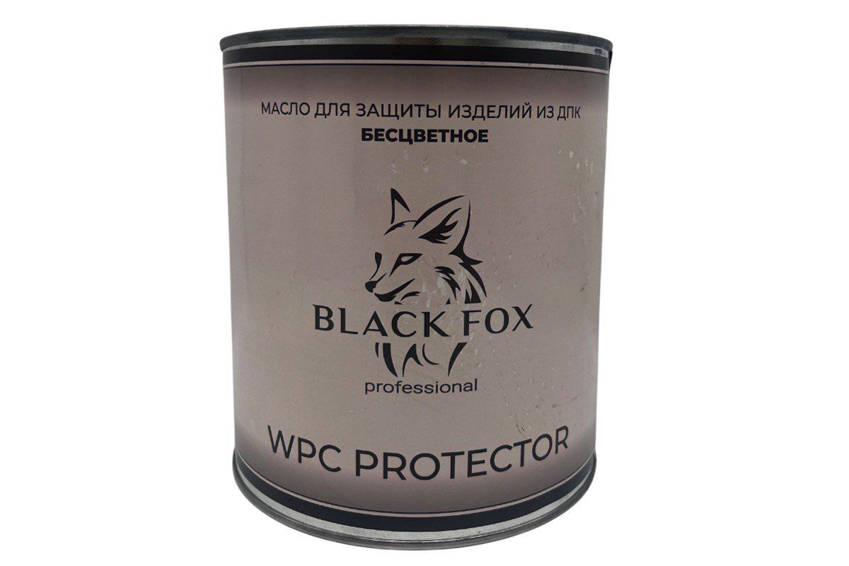 Масло Black Fox WPC Protector для террасной доски ДПК 2,5л (прозрачное) Масло Black Fox WPC Protector для террасной доски ДПК 2,5л (прозрачное)