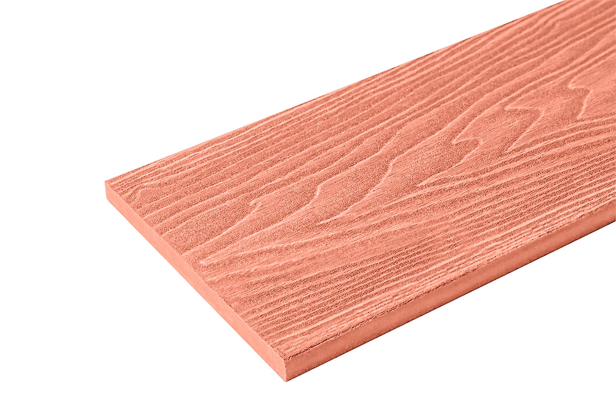 Заборная доска Holzhof 150*12*4000мм, Терракот