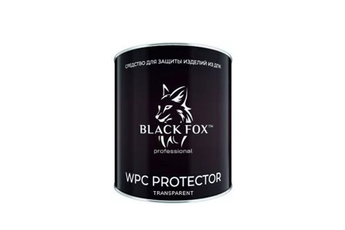 Масло Black Fox WPC Protector для террасной доски ДПК 2,5л (прозрачное)