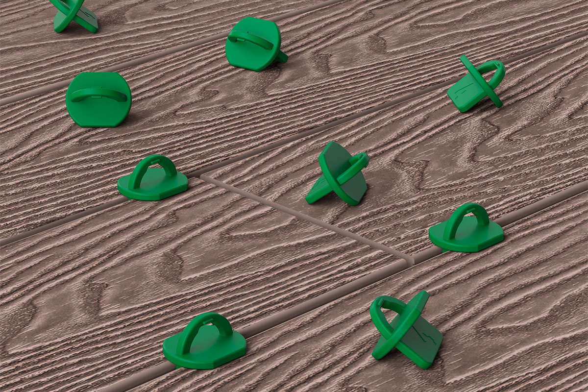 Спейсер NauticPrime для террасной доски 4мм (упак. 20шт)