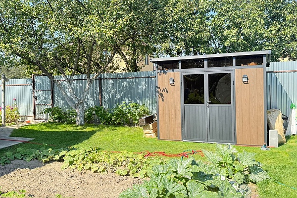 Практичное решение для хранения — садовое строение Defender